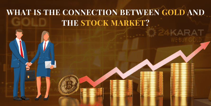 Indian stock market and gold prices