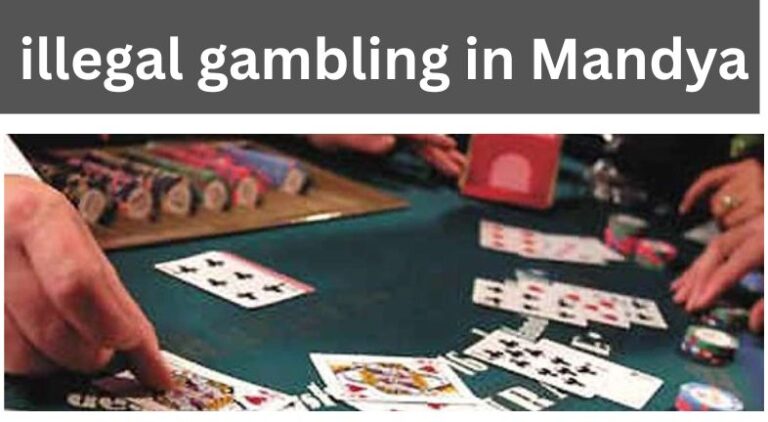 illegal gambling in Mandya
