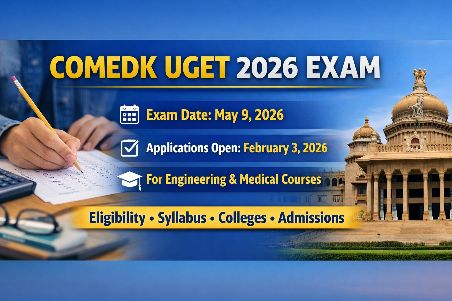 COMEDK UGET 2026 Exam