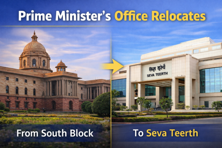 Prime Minister’s Office relocates