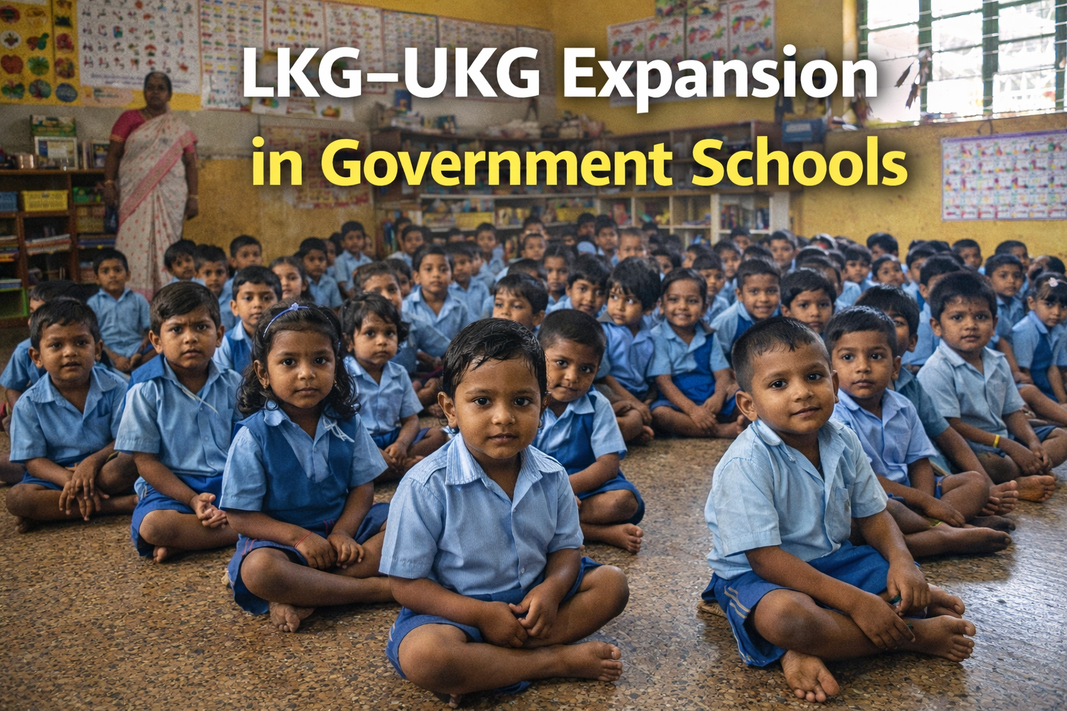 LKG–UKG Expansion in Government Schools