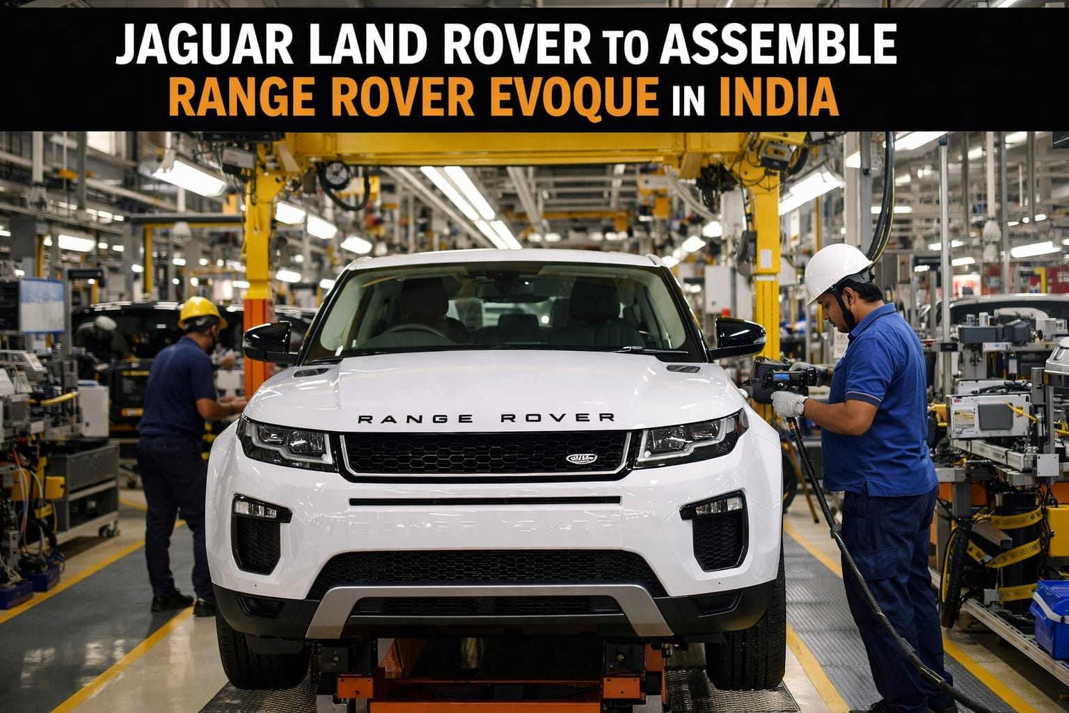 Jaguar Land Rover to assemble Range Rover Evoque in India
